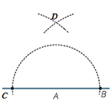 intersect each other at point D.