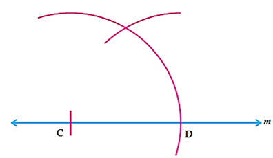 cut the previous arc.