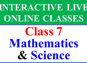 class 7 maths science online tuitions