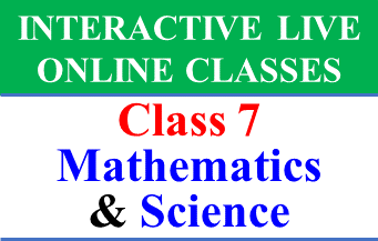 class 7 maths science online tuitions class 7 maths science online tuitions