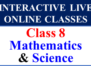 class 8 maths science online tuitions